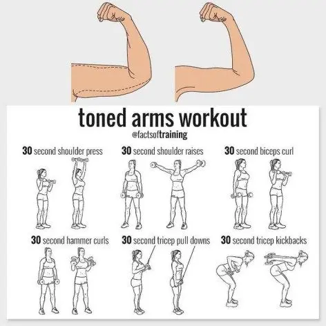 10 exercises to get strong arms in record time