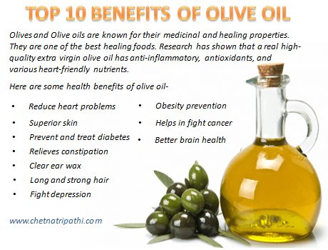 10 gezondheidsvoordelen van olijfolie