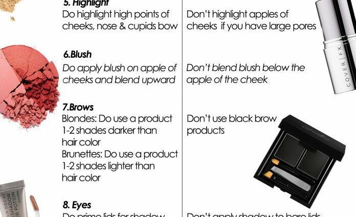 10 makeup mistakes you make often