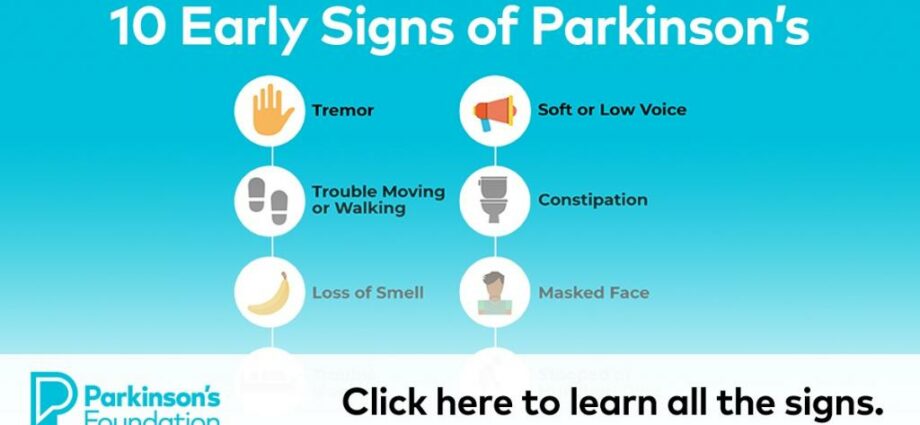 10 symptoms of Parkinson&#8217;s disease