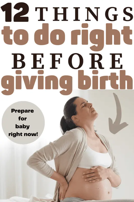 10 things you shouldn&#8217;t do before giving birth