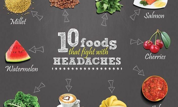 13 foods that will save you headaches