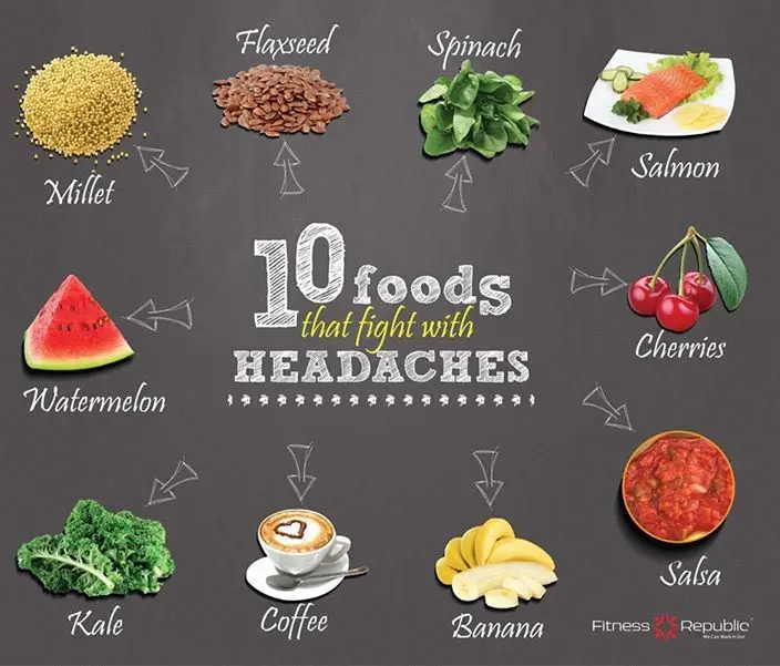 13 foods that will save you headaches