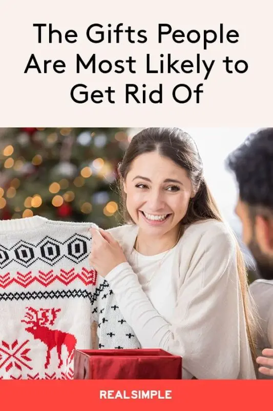 13 gifts to get rid of after the holidays