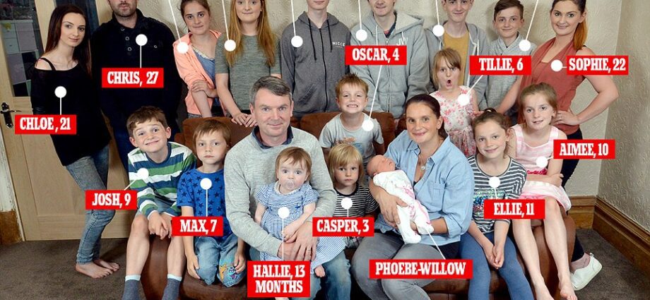 19th child born to UK&#8217;s largest family