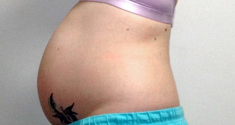 25th week of pregnancy (27 weeks)