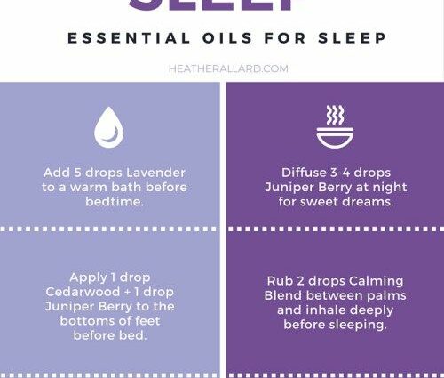 5 olis essencials per a un bon son