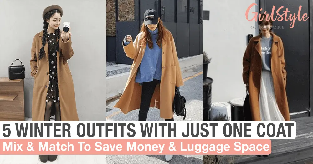 5 looks with one coat