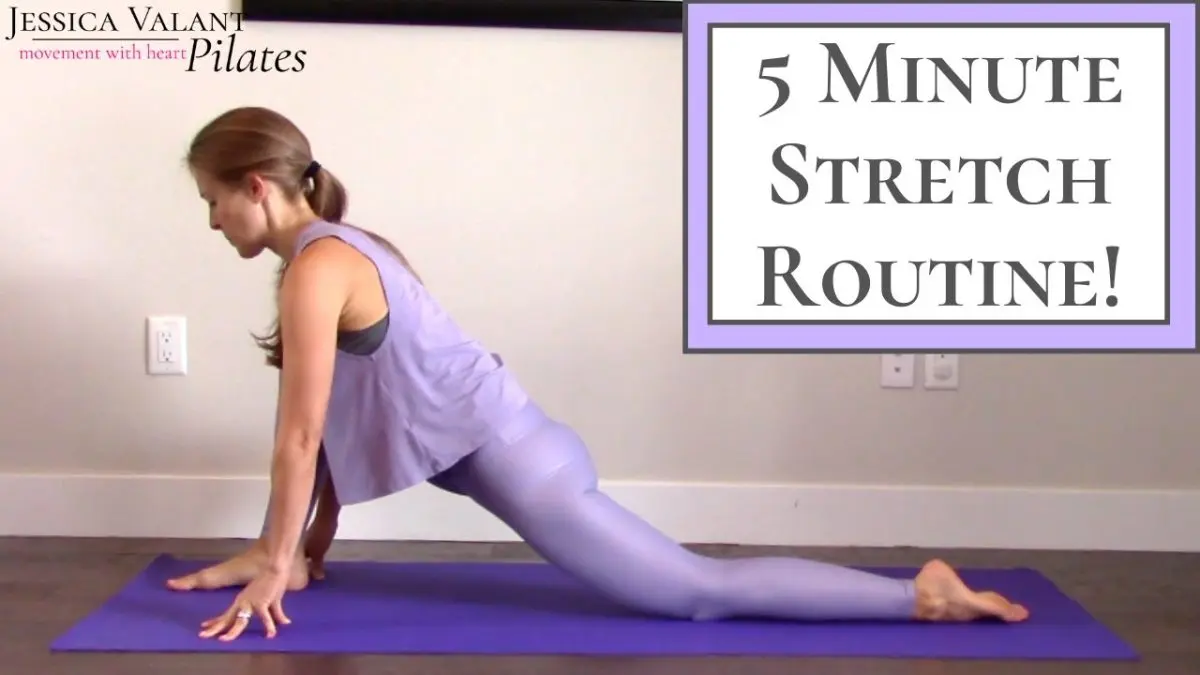 5 minutes of very simple stretching to wake up well