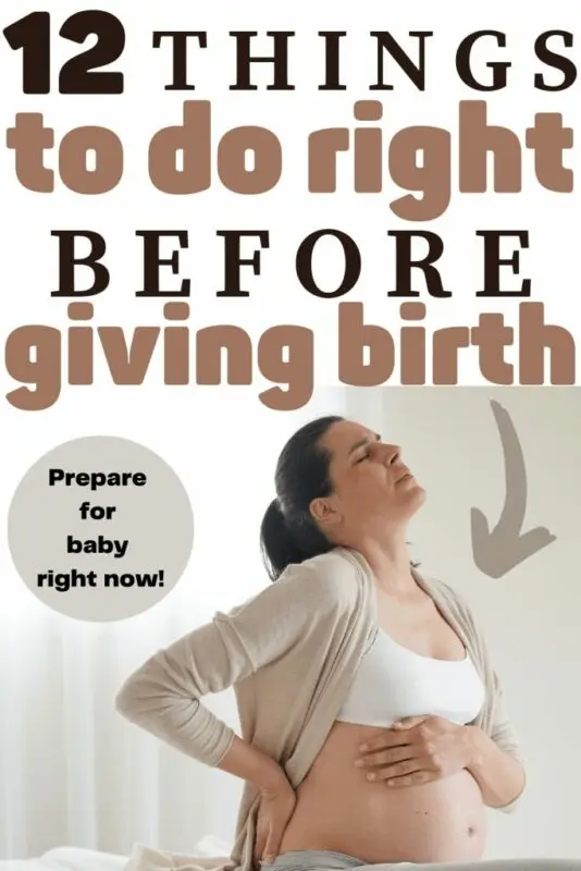 6 things that happen to a baby the day before giving birth