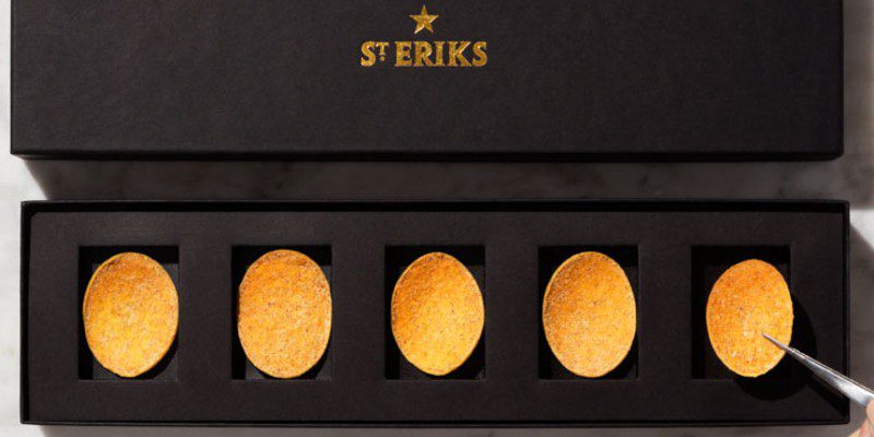 Картофельные чипсы за 60 евро, самые дорогие в мире