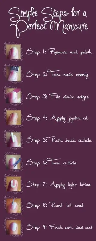 7 steps to perfect manicure