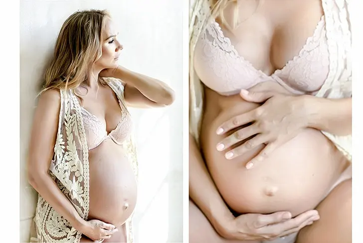 Photos of naked pregnant women are beautiful, feminine, sexy