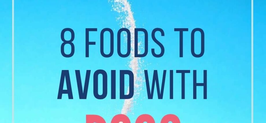 8 foods to avoid to find a flat stomach