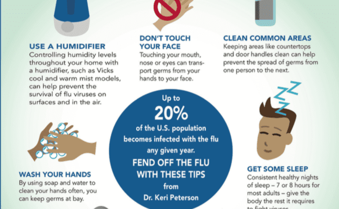 8 tips to avoid the flu this winter