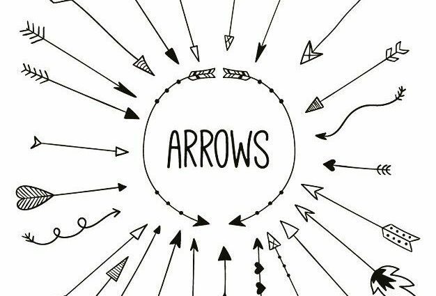 8 ways to draw arrows beautifully