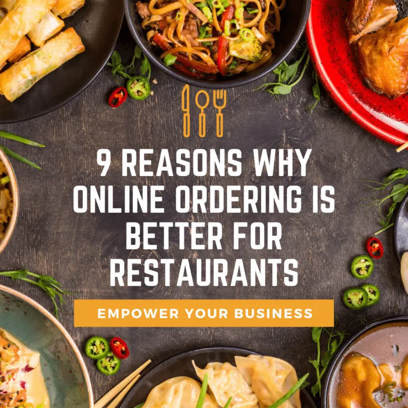 9 reasons to implement online orders in your restaurant