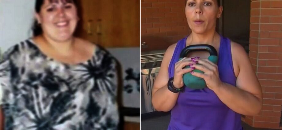 A mother of two children got stuck in a turnstile &#8211; and lost 50 kg