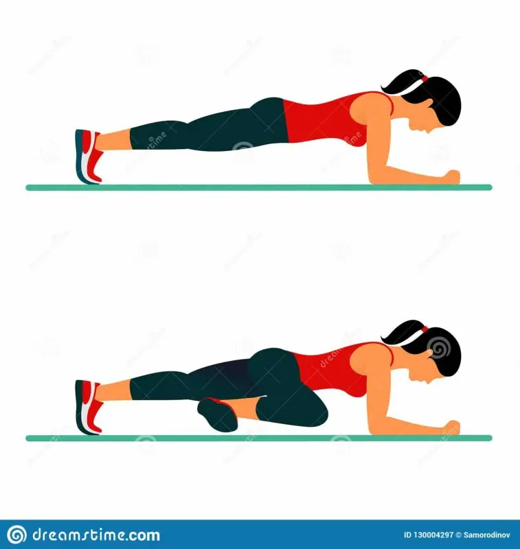 A set of exercises for a beautiful figure