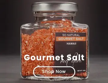 A touch of gourmet salt