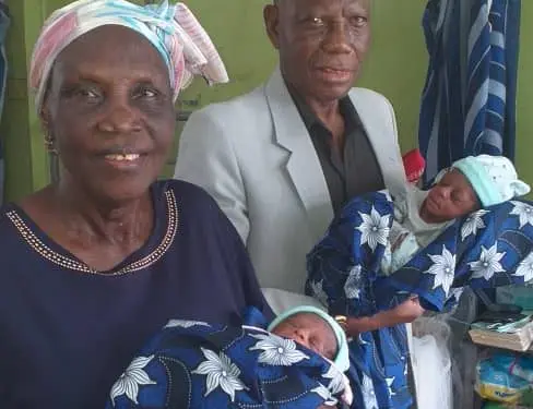 A woman first became a mother at 68: she gave birth to twins