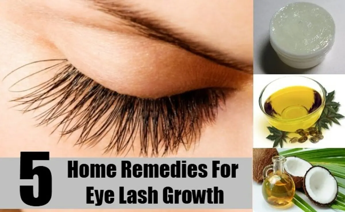 Accelerating eyelash growth with home remedies. Video