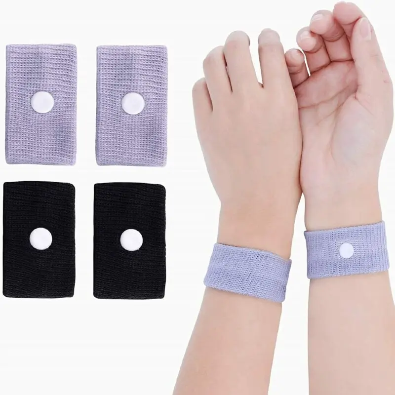 Acupuncture bracelet for motion sickness and nausea