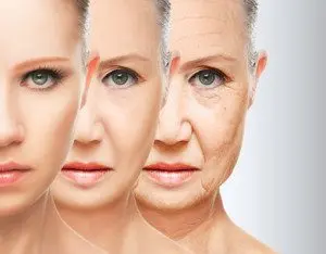 Aging skin: causes and types