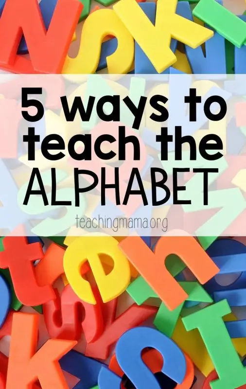 Alphabet for children: how to teach them easily?