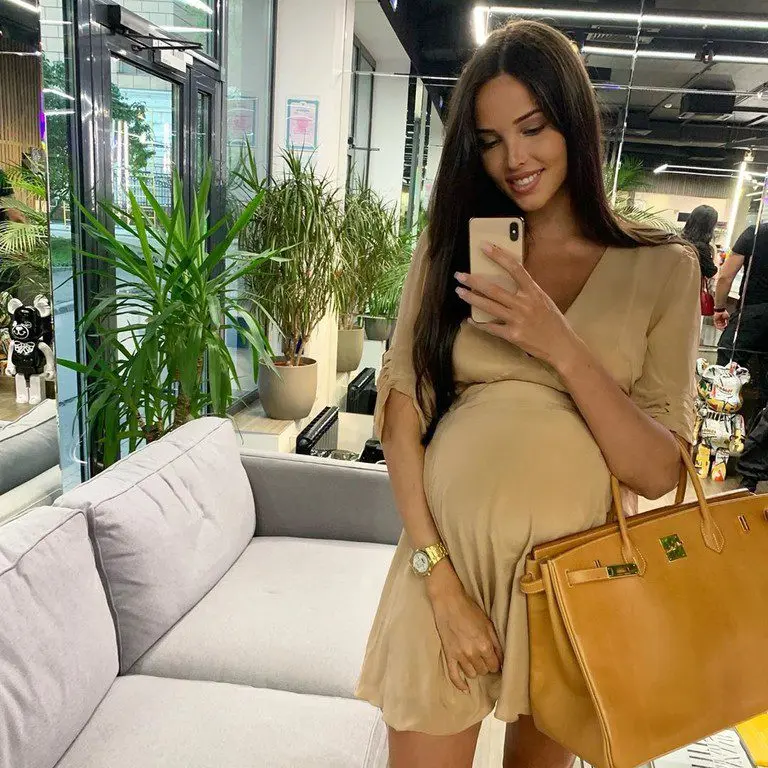 Anastasia Reshetova revealed how much she gained during pregnancy