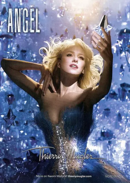 Angel Thierry Mugler and Naomi Watts