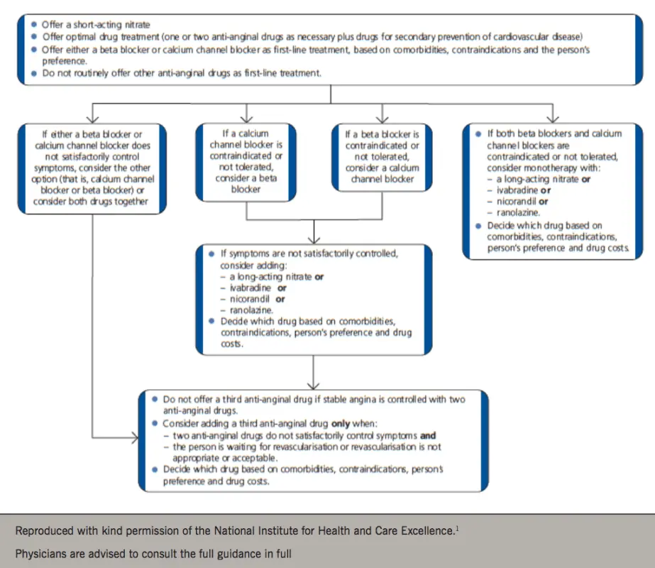 Angina: prevention and treatment