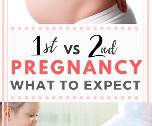 Another thing: how the second pregnancy will differ from the first