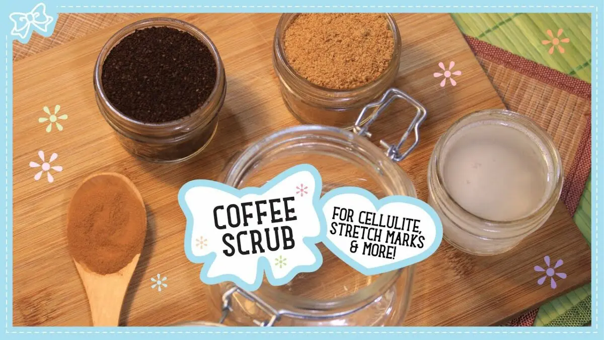 Anti-cellulite coffee scrub: recipe. Video