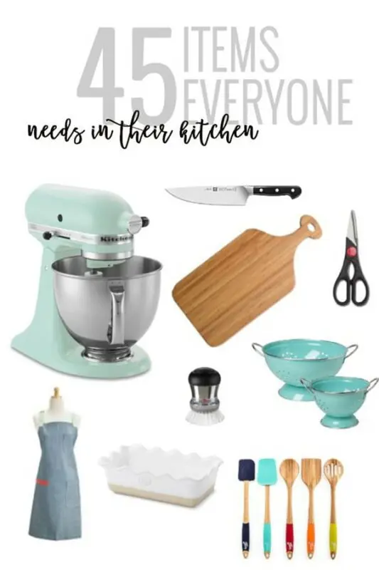 Appliances that are needed in any kitchen