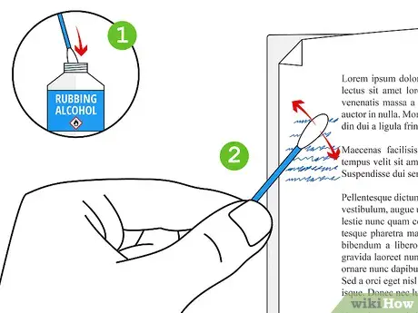 Are there ways to erase a pen from paper without marks?