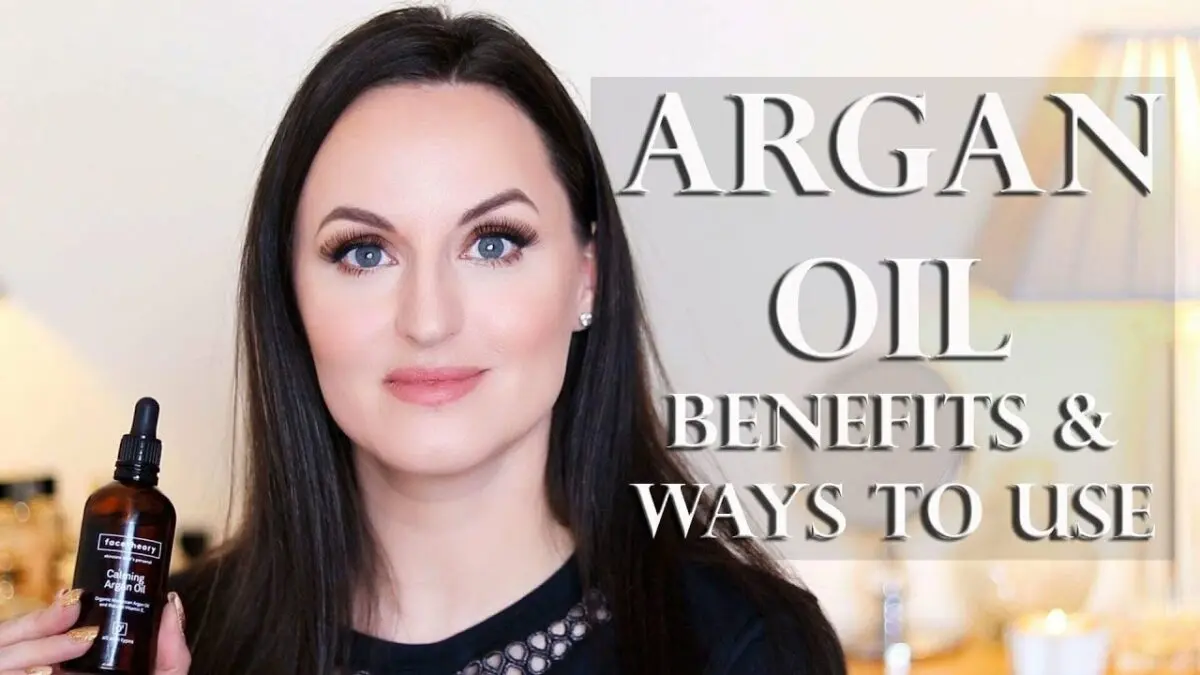 Argan oil for face. Video