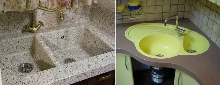 Artificial stone sink: how to choose? Video