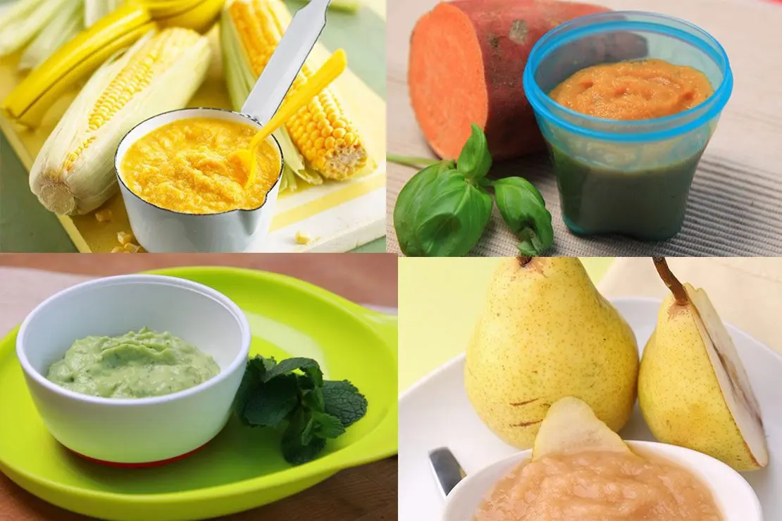 Baby accounts and purees: our recipe ideas for baby food