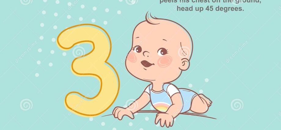 Baby development at 3 months: what is changing