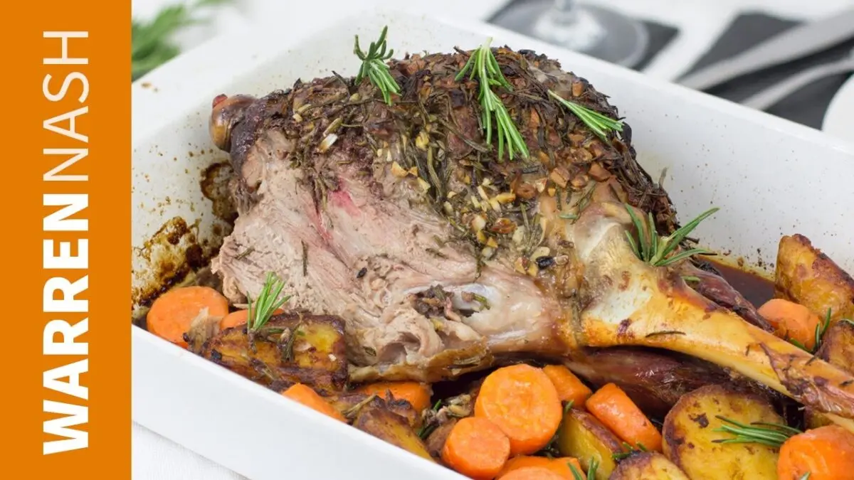 Baked lamb: how to bake in the oven. Video