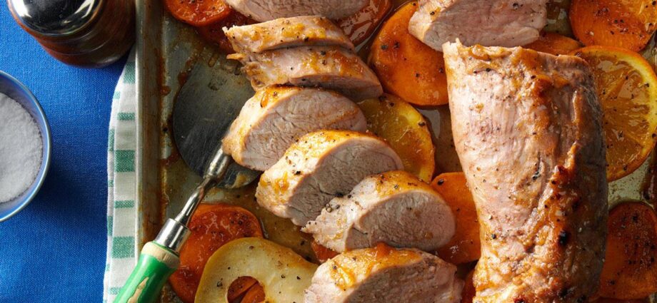 Baked pork with oranges: an original recipe. Video