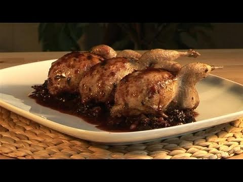 Baked quail. Video recipe