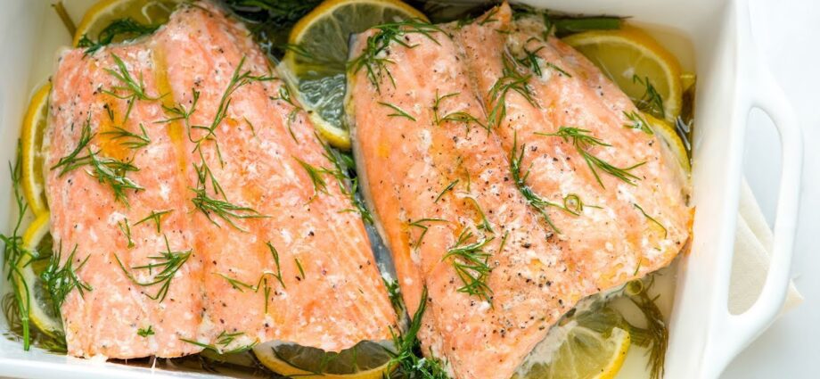 Baked salmon: recipes. Video