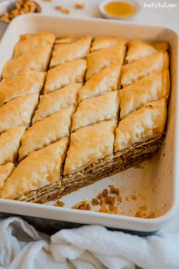 Baklava honey, recipes with photos, video