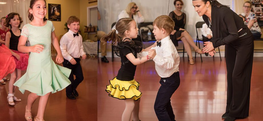 Ballroom dancing for children: years old, sports activities