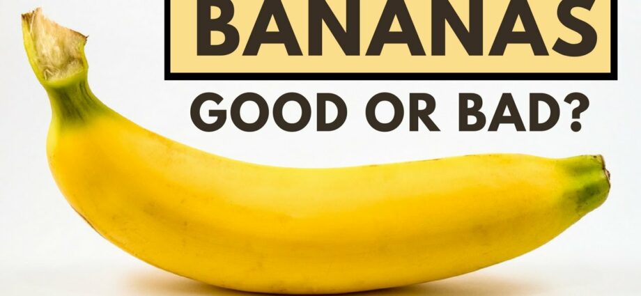 Banán: jó vagy rossz? Videó