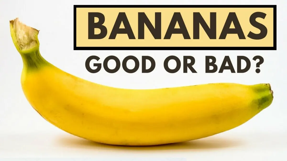 Bananas: good or bad? Video