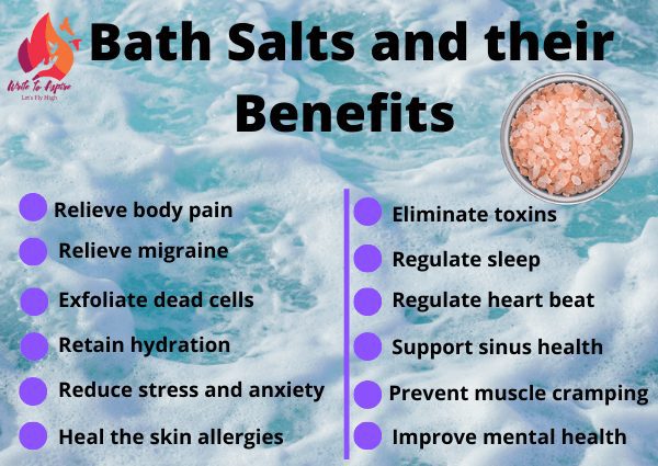 Sal de baño: cales son os beneficios para o teu corpo?