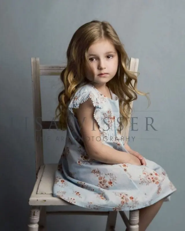 Beautiful children: studio photos